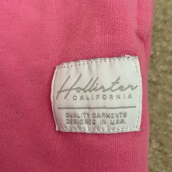 Hollister Bright Pink Sweatpants - Picture 2 of 4